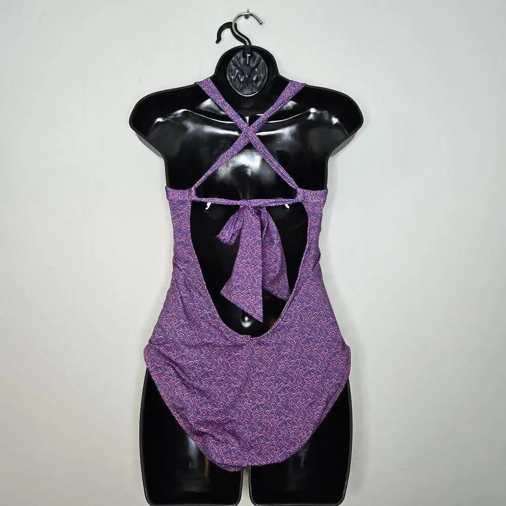 Liberty HIgh Dive Read Between the Coastlines Swimsuit Size Large